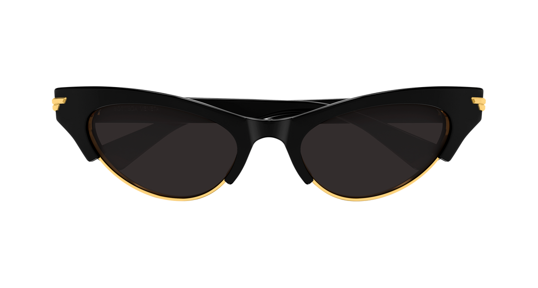 Sonnenbrillen bottega veneta bv1431s 001 negro cat eye femenino größe 52mm - Detailansicht
