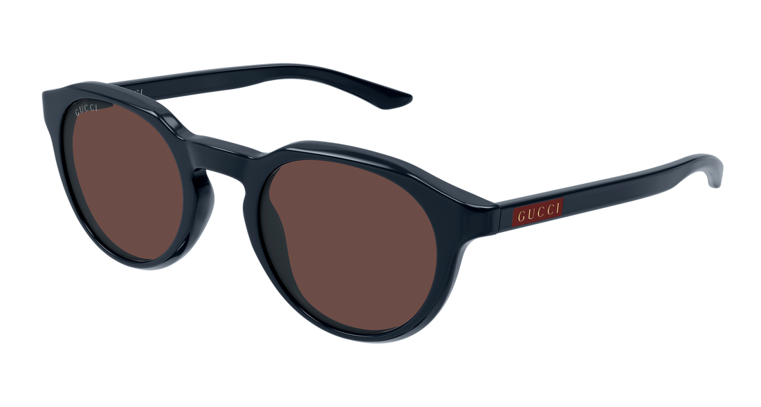 Occhiali da sole gucci gg2079s 004 azul round/oval/panthos masculino taglia 48mm - Vista principale