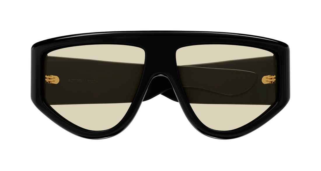 Lunettes de soleil bottega veneta bv1492s 002 negro shield unisex taille 59mm - Vue détaillée