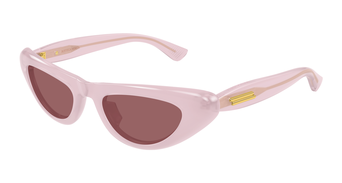 Sunglasses bottega veneta bv1450s 004 rosa cat eye femenino size 51mm - Main view