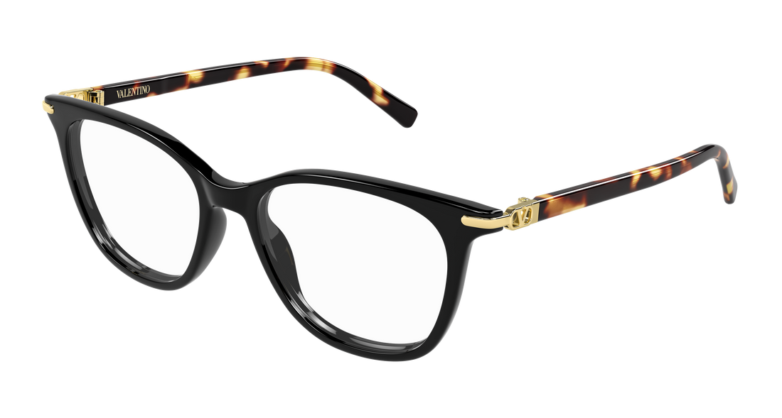 Lunettes de vue valentino vg0050o 004 negro rectangular / squared femenino taille 51mm - Vue principale