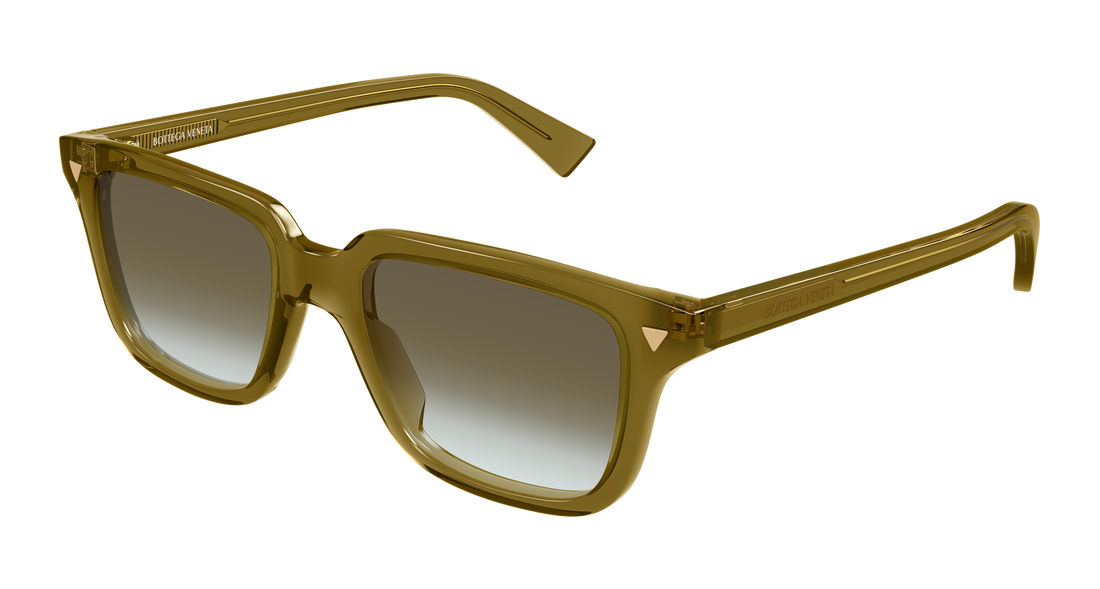 Sunglasses bottega veneta bv1363s 005 marron rectangular / squared unisex size 50mm - Main view