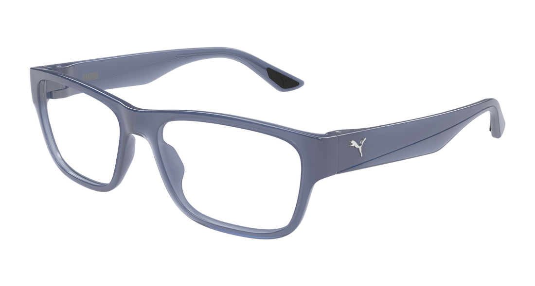 Lunettes de vue puma pu0543o 003 gris rectangular / squared masculino taille 56mm - Vue principale