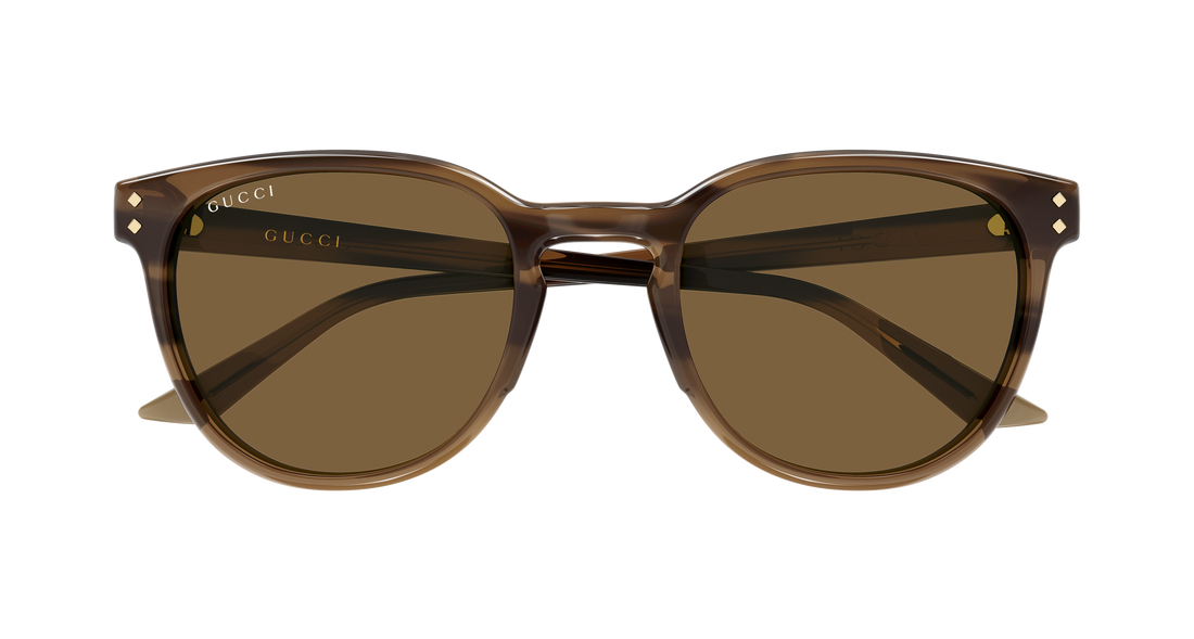 Sonnenbrillen gucci gg2134sa 003 havana round/oval/panthos masculino größe 54mm - Detailansicht
