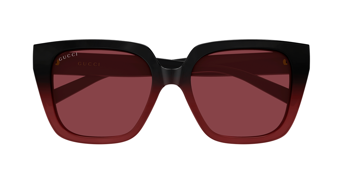 Occhiali da sole gucci gg2102s 004 negro butterfly femenino taglia 54mm - Vista dettagliata