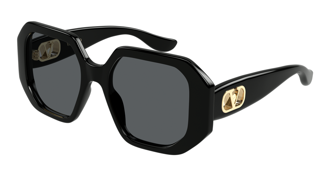 Sonnenbrillen valentino vg0003sa 001 negro geometrical/directional femenino größe 55mm - Hauptansicht