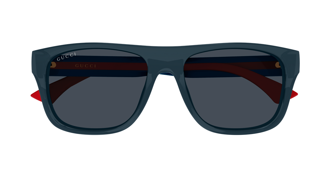 Sunglasses gucci gg2119s 004 azul rectangular / squared masculino size 56mm - Detailed view