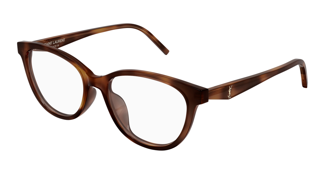Lunettes de vue saint laurent sl m188/f 003 havana cat eye femenino taille 53mm - Vue principale