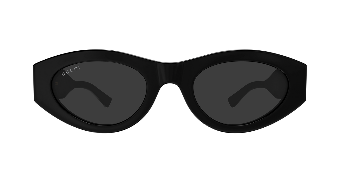 Sunglasses gucci gg2065s 001 negro round/oval/panthos femenino size 52mm - Detailed view