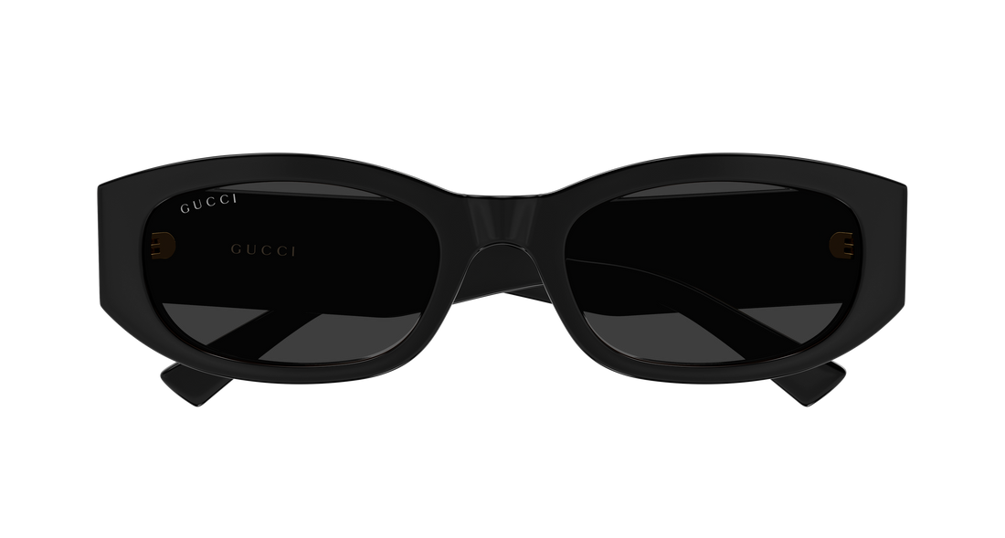 Sunglasses gucci gg2068sa 001 negro rectangular / squared femenino size 55mm - Detailed view