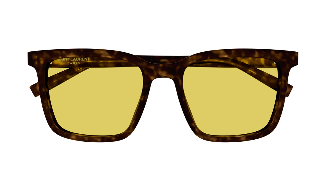 Gafas de sol saint laurent sl 500 008 havana rectangular / squared masculino talla 54mm - Vista de detalle