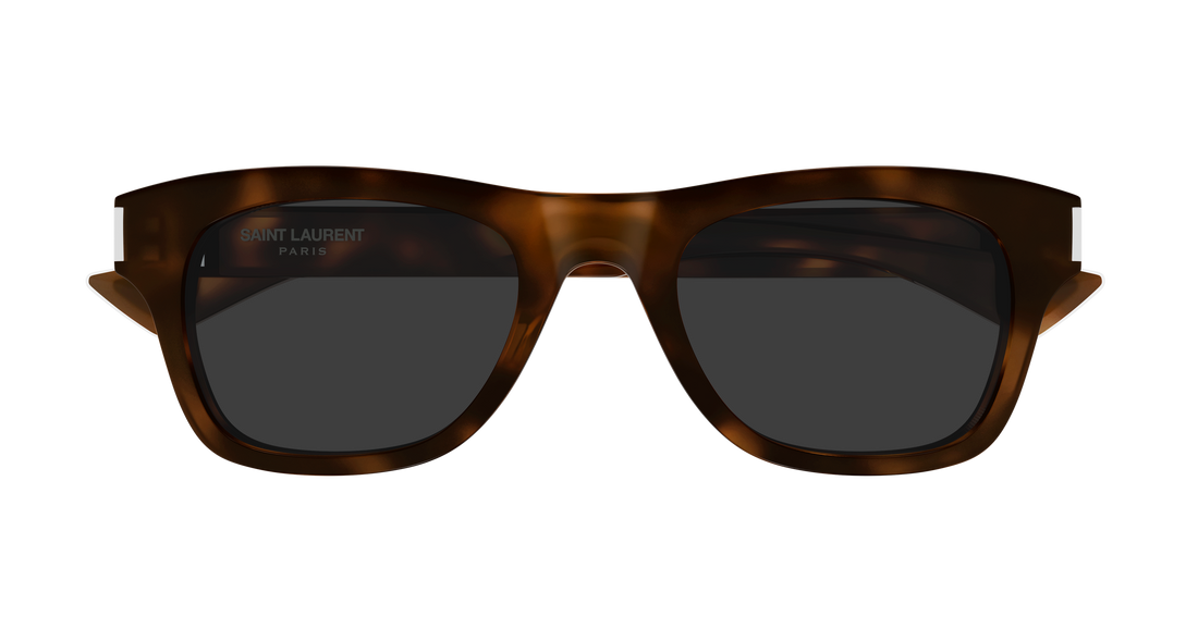 Sunglasses saint laurent sl 877 003 havana rectangular / squared masculino size 51mm - Detailed view