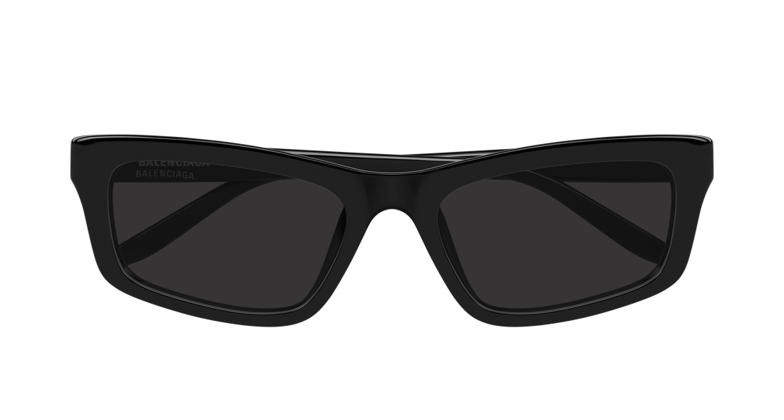 Lunettes de soleil balenciaga bb0527s 001 negro cat eye femenino taille 56mm - Vue détaillée