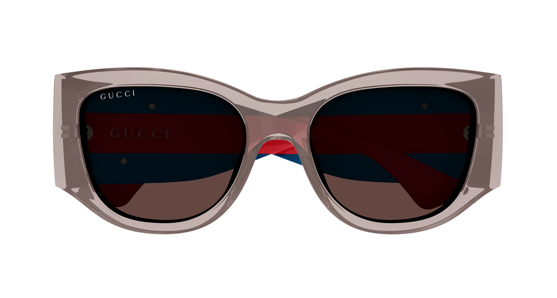 Sunglasses gucci gg2115s 005 gris cat eye femenino size 55mm - Detailed view