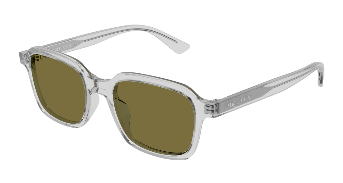 Sonnenbrillen alexander mcqueen am0571s 004 gris rectangular / squared unisex größe 50mm - Hauptansicht