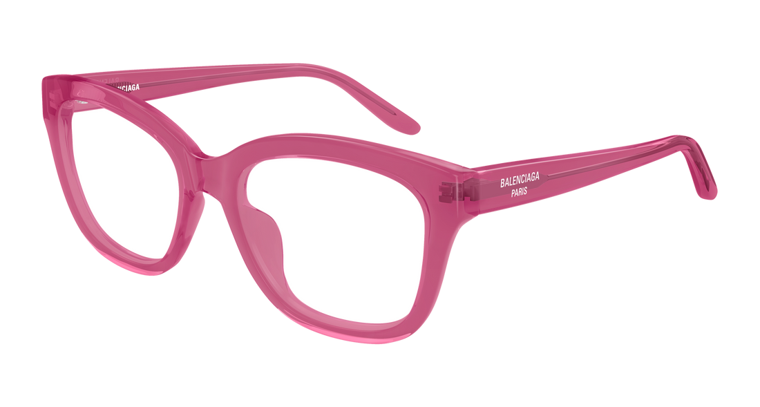 Lunettes de vue balenciaga bb0534o 010 rosa butterfly femenino taille 55mm - Vue principale