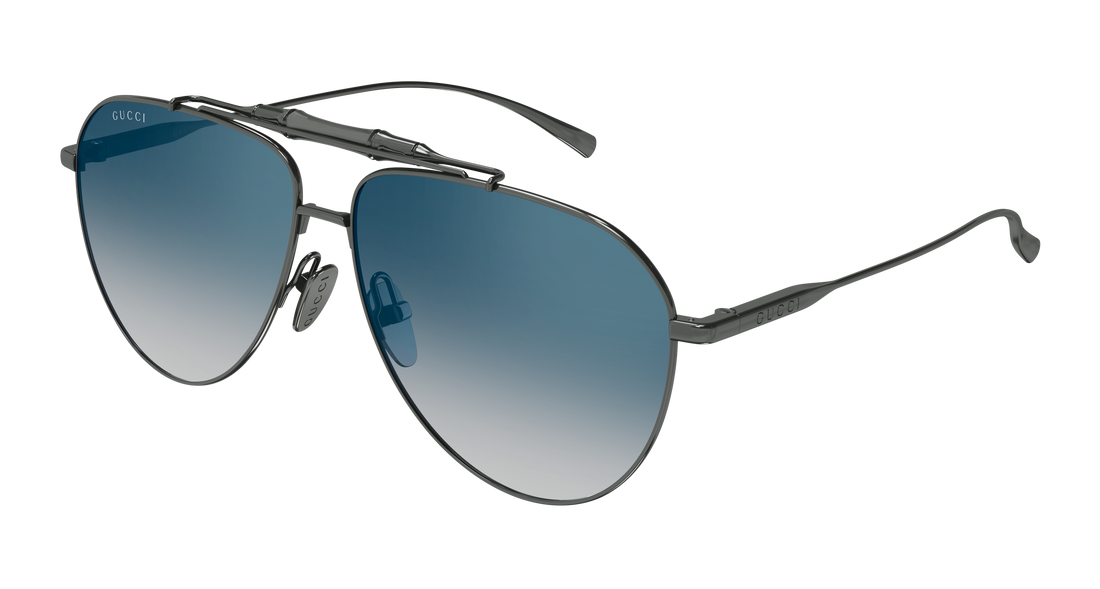 Sonnenbrillen gucci gg2064s 003 plateado pilot/navigator masculino größe 60mm - Hauptansicht
