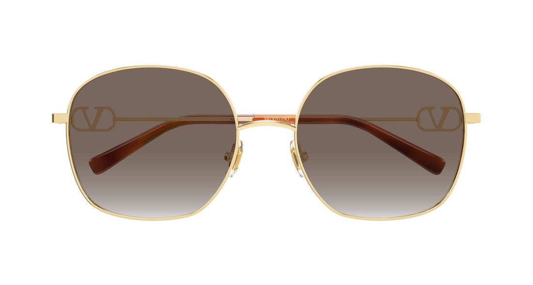 Sonnenbrillen valentino vg0028s 002 dorado rectangular / squared femenino größe 57mm - Detailansicht