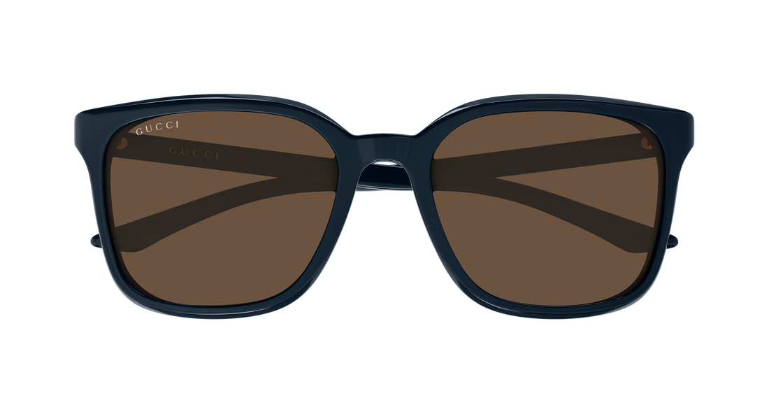 Sunglasses gucci gg2080sk 004 azul rectangular / squared masculino size 55mm - Detailed view