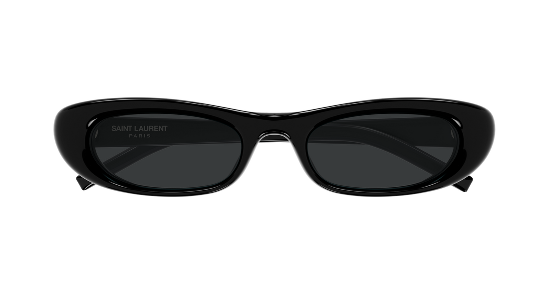 Lunettes de soleil saint laurent sl 557 shade plump 001 negro rectangular / squared femenino taille 53mm - Vue détaillée
