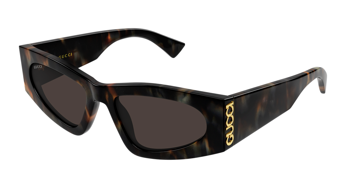 Occhiali da sole gucci gg2040s 003 havana cat eye femenino taglia 54mm - Vista principale