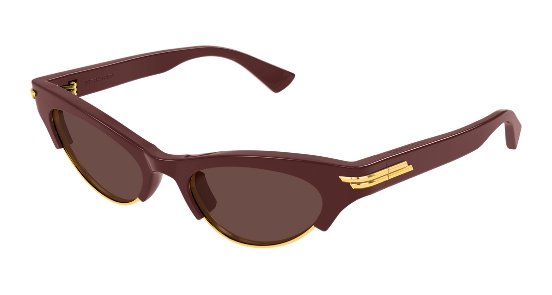 Sonnenbrillen bottega veneta bv1431s 004 burdeos cat eye femenino größe 52mm - Hauptansicht
