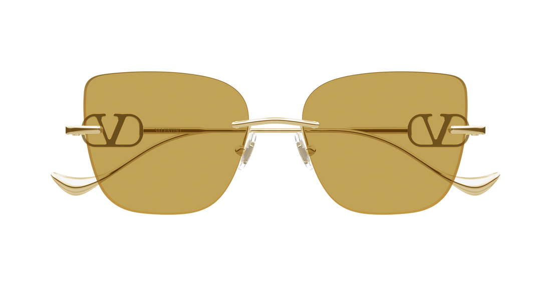 Sonnenbrillen valentino vg0033s 003 dorado geometrical/directional femenino größe 54mm - Detailansicht