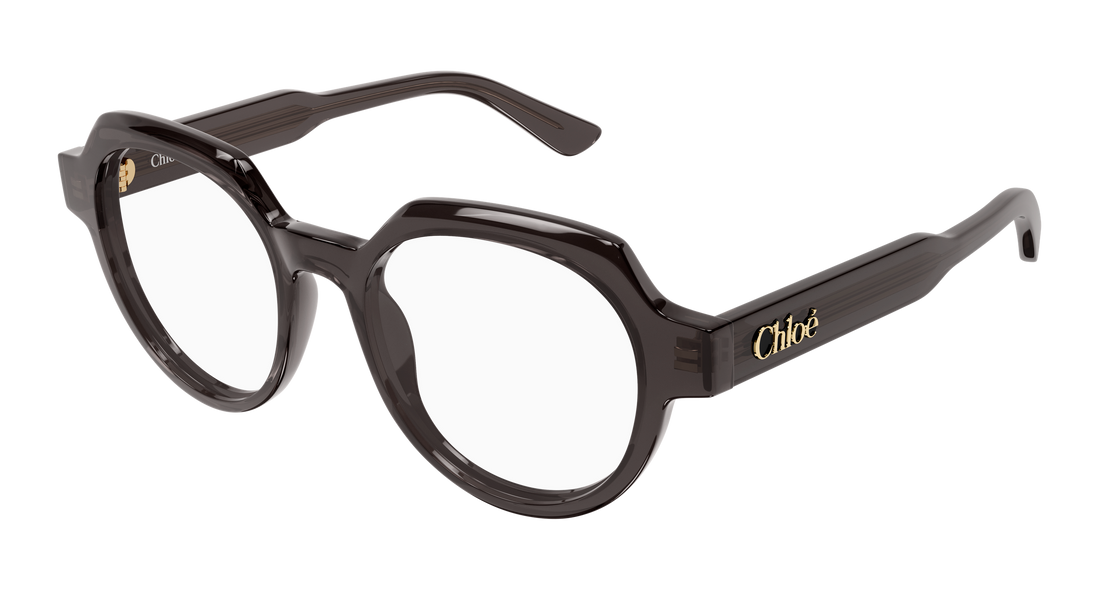 Brillen chloé ch0379o 001 gris geometrical/directional femenino größe 51mm - Hauptansicht