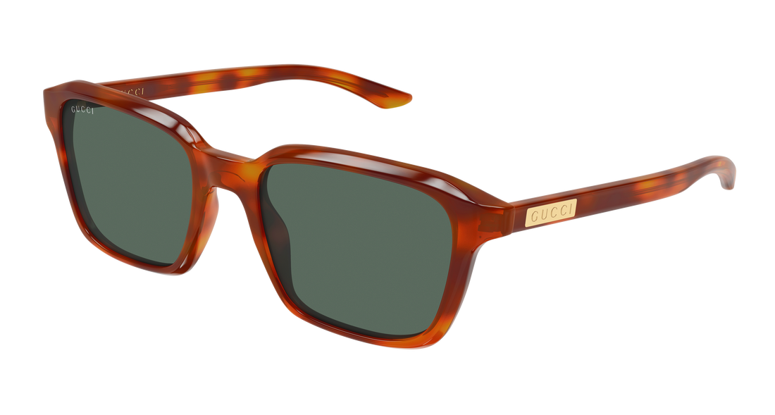 Occhiali da sole gucci gg2078s 005 havana rectangular / squared masculino taglia 52mm - Vista principale