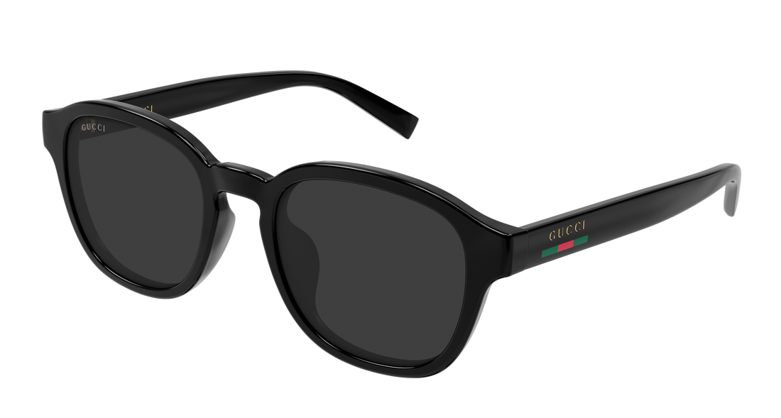 Sunglasses gucci gg2109sk 001 negro round/oval/panthos masculino size 53mm - Main view