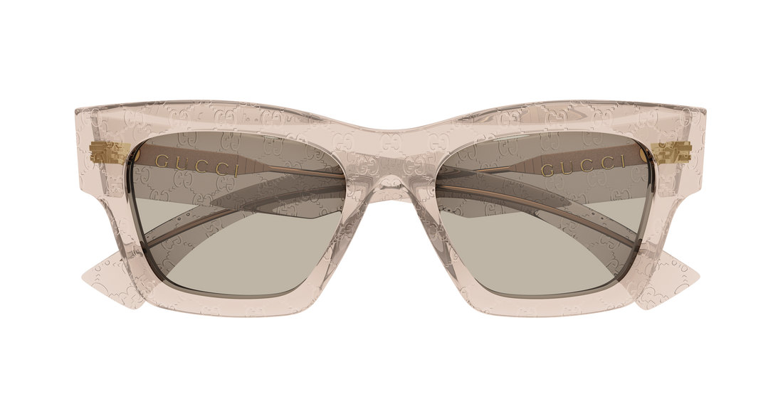 Sonnenbrillen gucci gg1835s 009 marron rectangular / squared femenino größe 52mm - Detailansicht