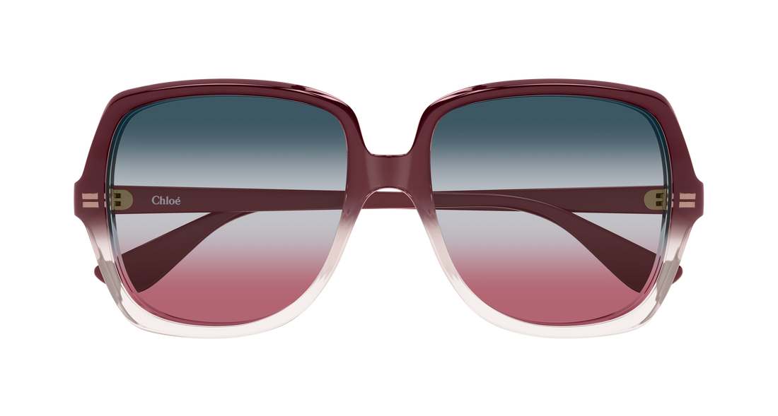 Gafas de sol chloé ch0388s 003 rojo rectangular / squared femenino talla 59mm - Vista de detalle