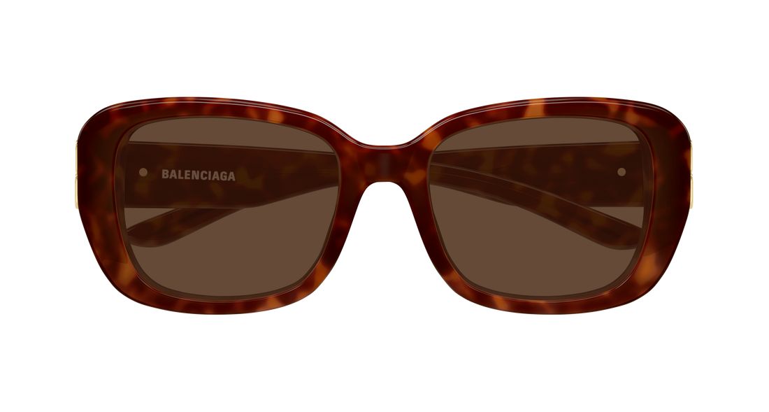 Sonnenbrillen balenciaga bb0508sk 002 havana rectangular / squared femenino größe 55mm - Detailansicht