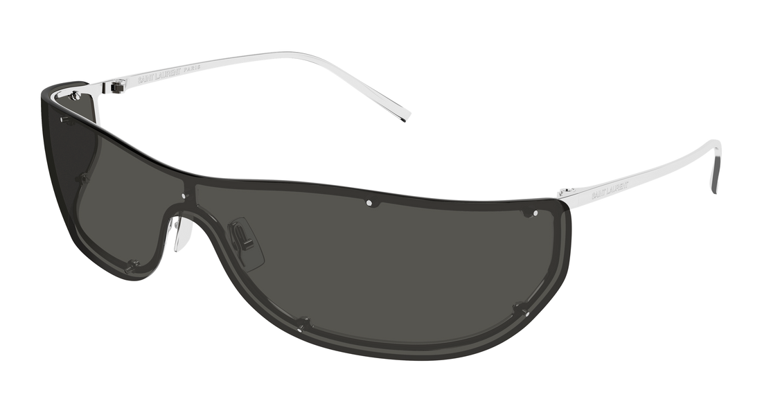 Sonnenbrillen saint laurent sl 807 001 plateado mask unisex größe 99mm - Hauptansicht