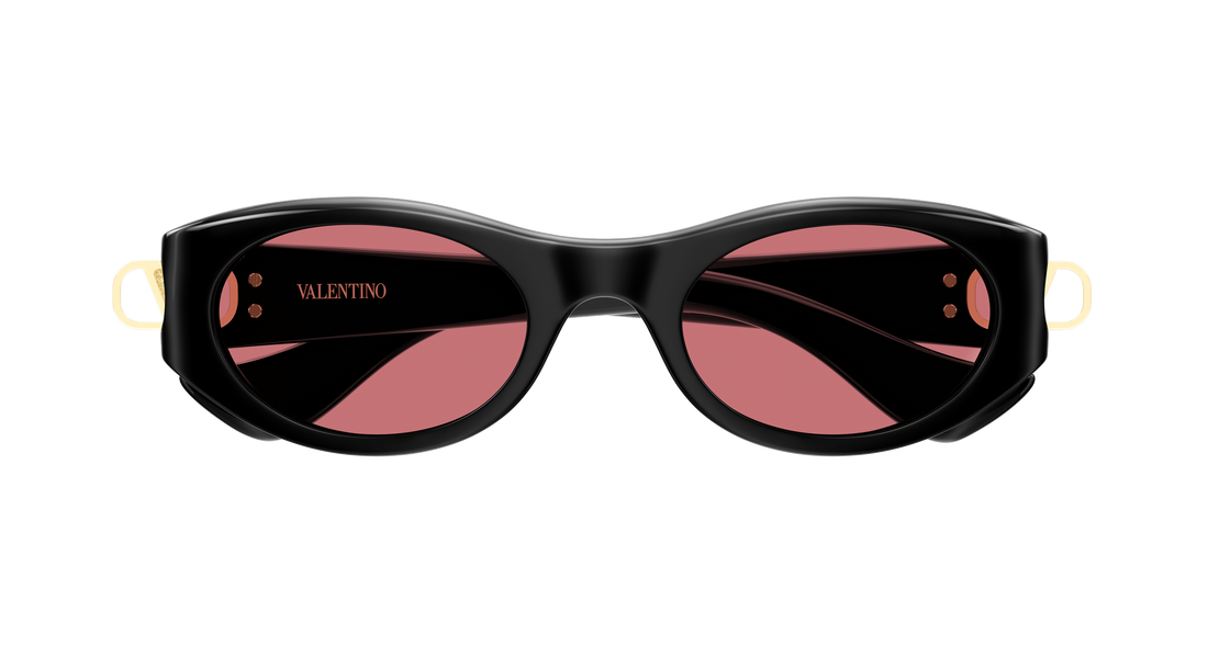 Sonnenbrillen valentino vg0015sa 002 negro round/oval/panthos femenino größe 53mm - Detailansicht