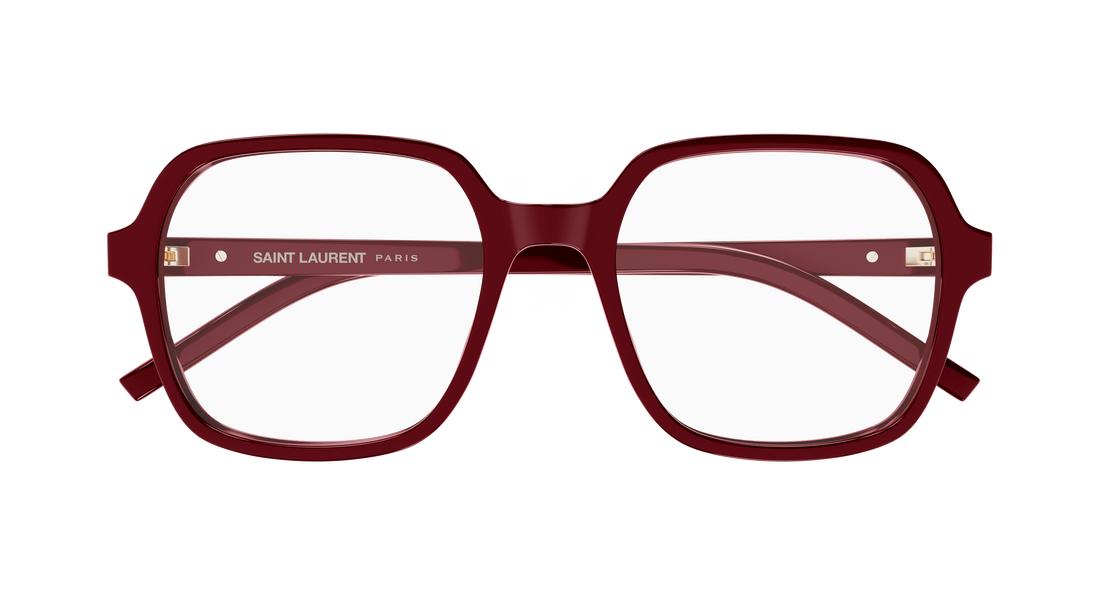 Lunettes de vue saint laurent sl m190 005 rojo rectangular / squared femenino taille 54mm - Vue détaillée