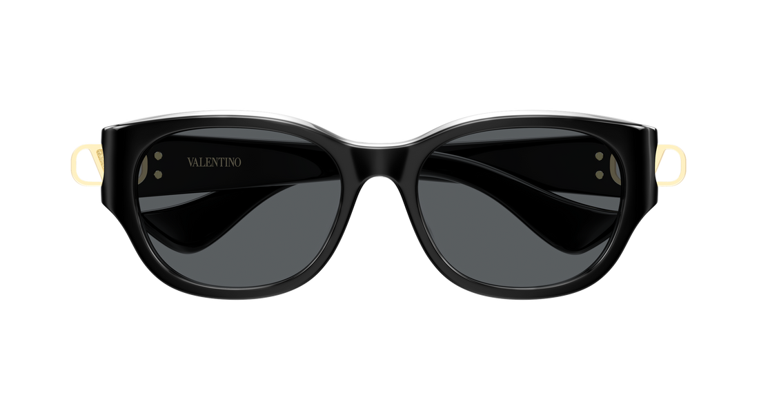 Sonnenbrillen valentino vg0039sk 001 negro rectangular / squared femenino größe 55mm - Detailansicht