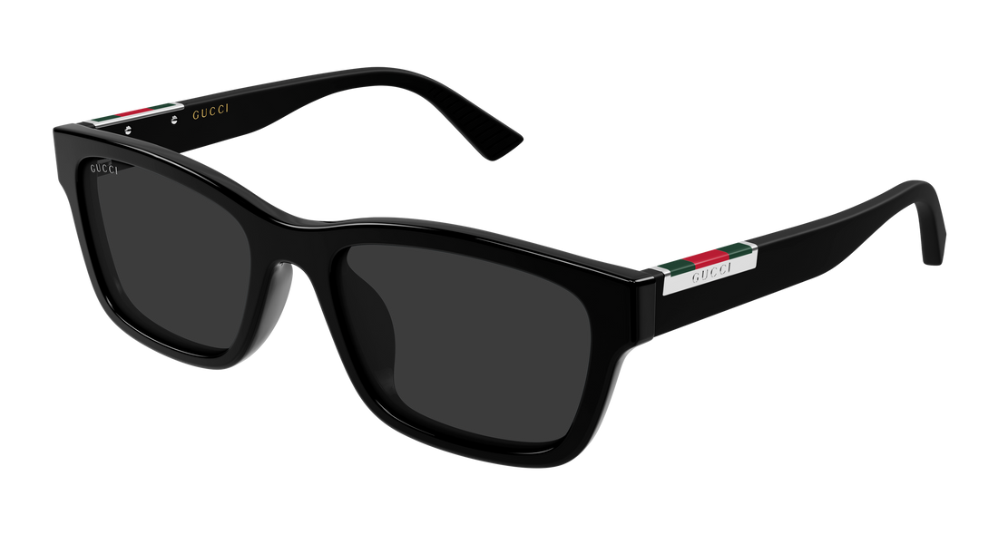 Sunglasses gucci gg2092sa 001 negro rectangular / squared masculino size 55mm - Main view