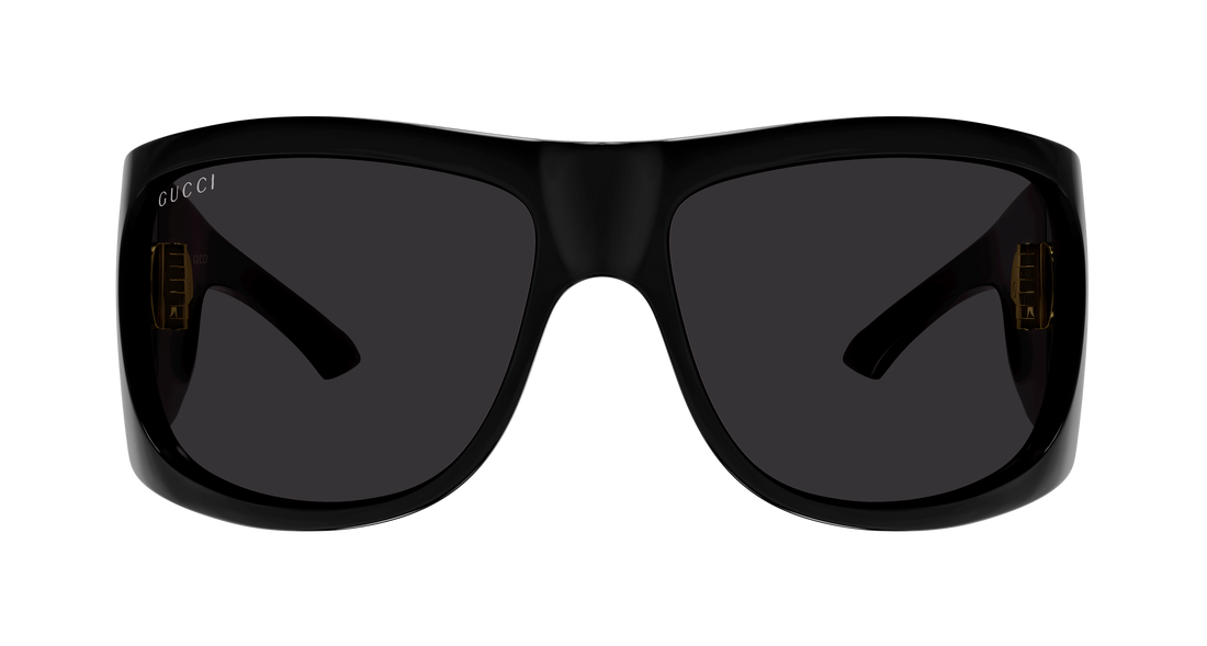Occhiali da sole gucci gg2170s 001 negro geometrical/directional femenino taglia 66mm - Vista dettagliata