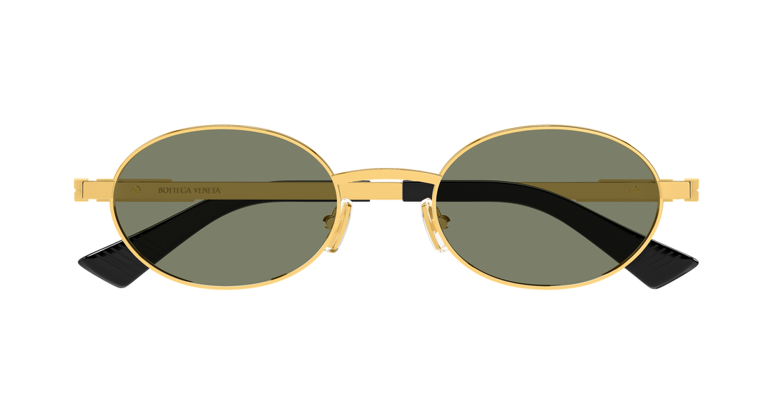 Sonnenbrillen bottega veneta bv1470s 004 dorado round/oval/panthos unisex größe 52mm - Detailansicht