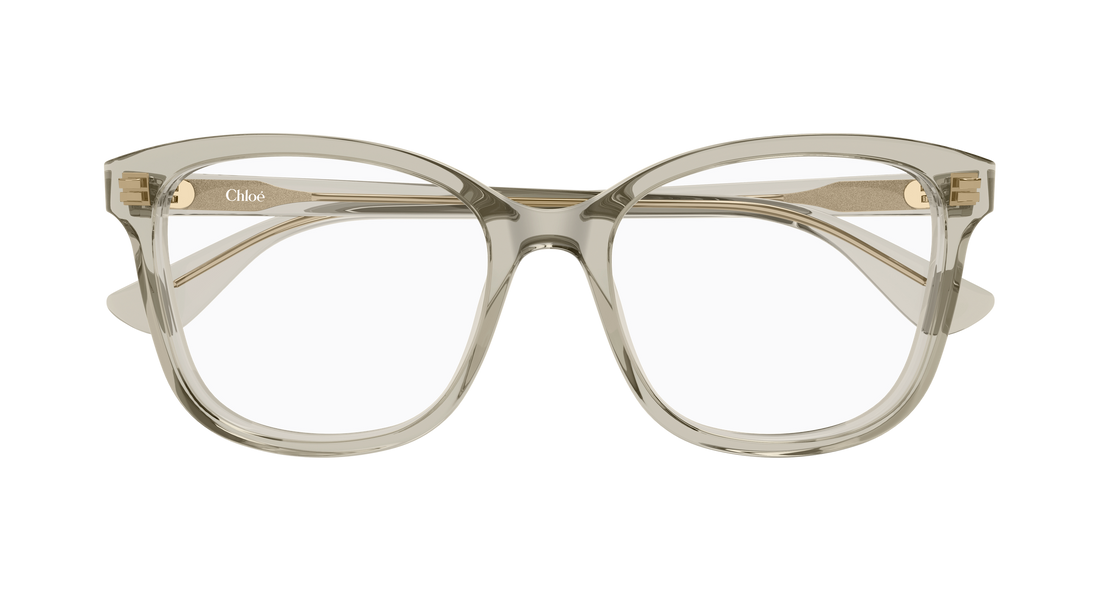 Lunettes de vue chloé ch0393o 003 verde cat eye femenino taille 54mm - Vue détaillée