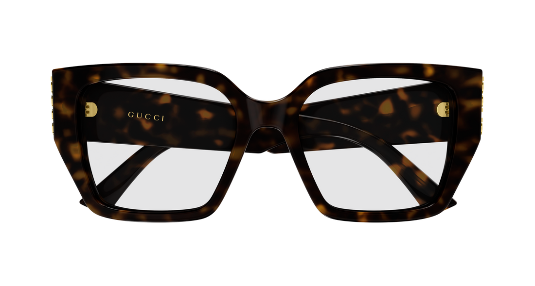 Occhiali da vista gucci gg2042o 002 havana butterfly femenino taglia 53mm - Vista dettagliata
