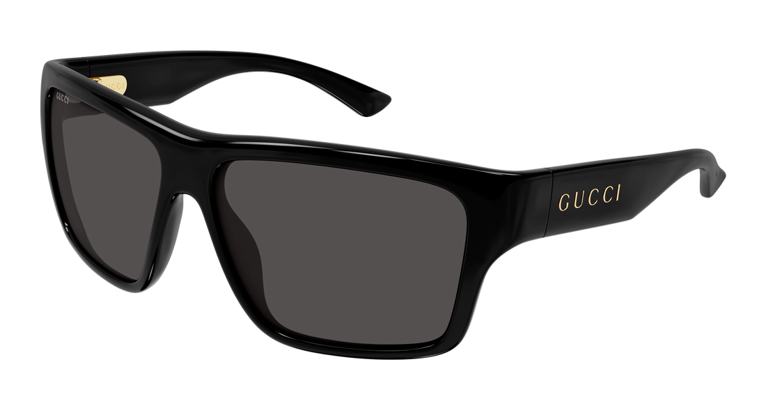 Lunettes de soleil gucci gg2239s 001 negro geometrical/directional masculino taille 59mm - Vue principale