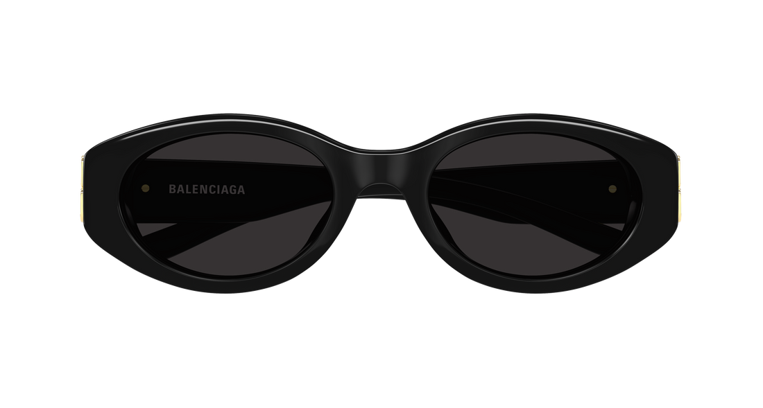 Sonnenbrillen balenciaga bb0507sk 001 negro round/oval/panthos femenino größe 55mm - Detailansicht