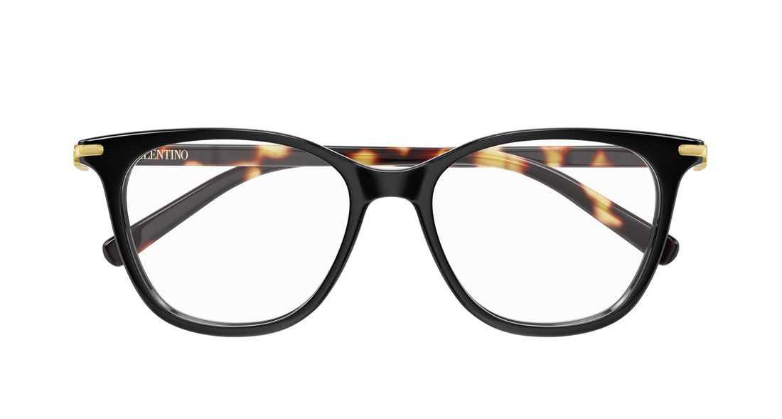 Lunettes de vue valentino vg0050o 004 negro rectangular / squared femenino taille 51mm - Vue détaillée