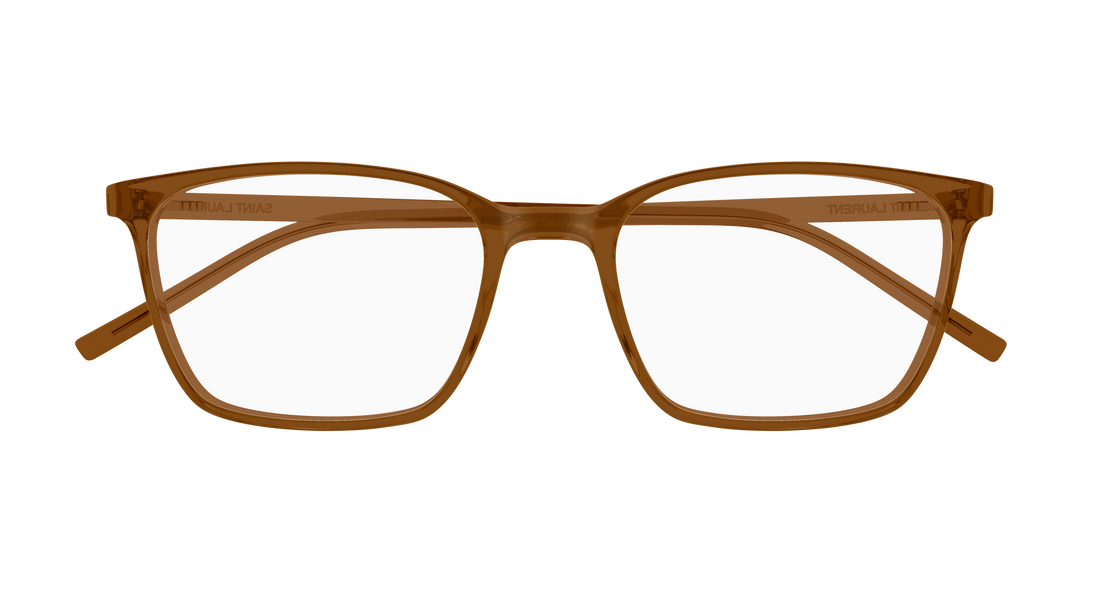 Gafas graduadas saint laurent sl 885 006 marron rectangular / squared unisex talla 53mm - Vista de detalle