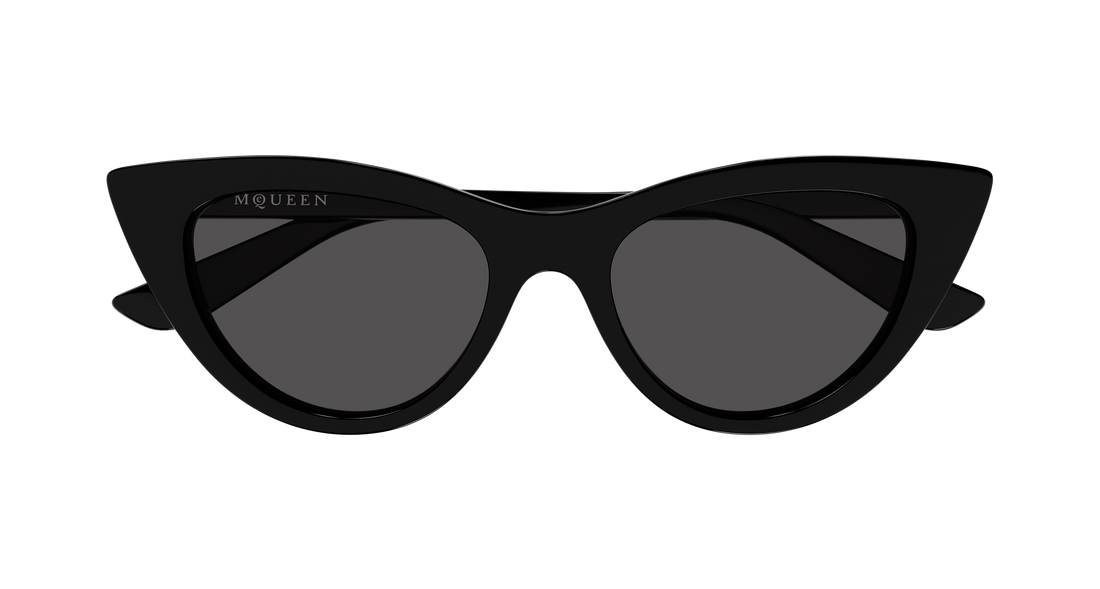 Sonnenbrillen alexander mcqueen am0577s 001 negro cat eye femenino größe 53mm - Detailansicht