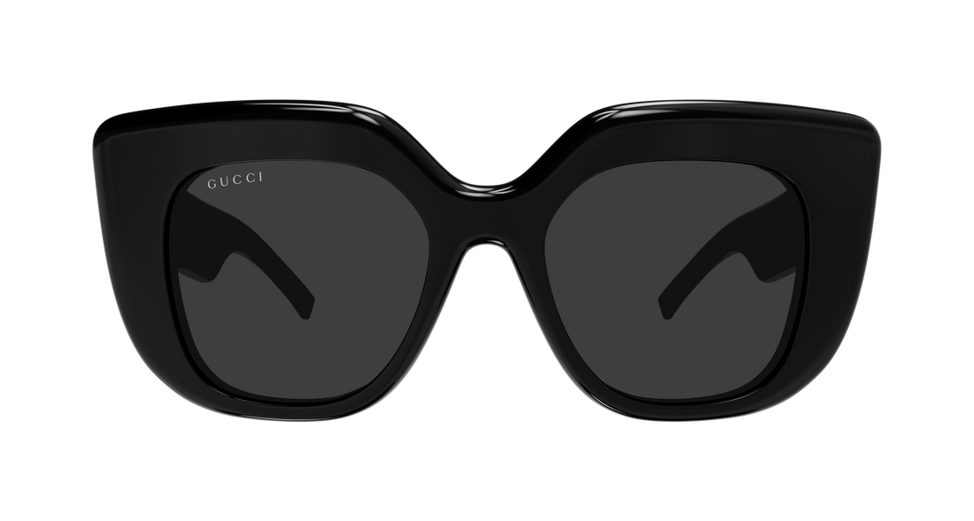 Sonnenbrillen gucci gg2030s 001 negro rectangular / squared femenino größe 50mm - Detailansicht