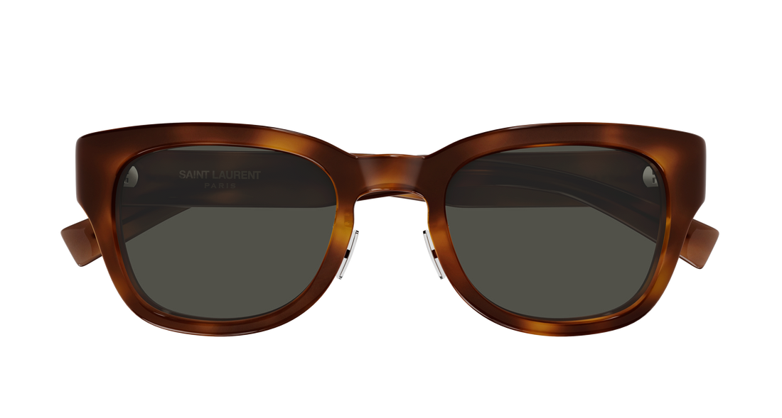 Sonnenbrillen saint laurent sl 957/j 002 havana rectangular / squared femenino größe 50mm - Detailansicht