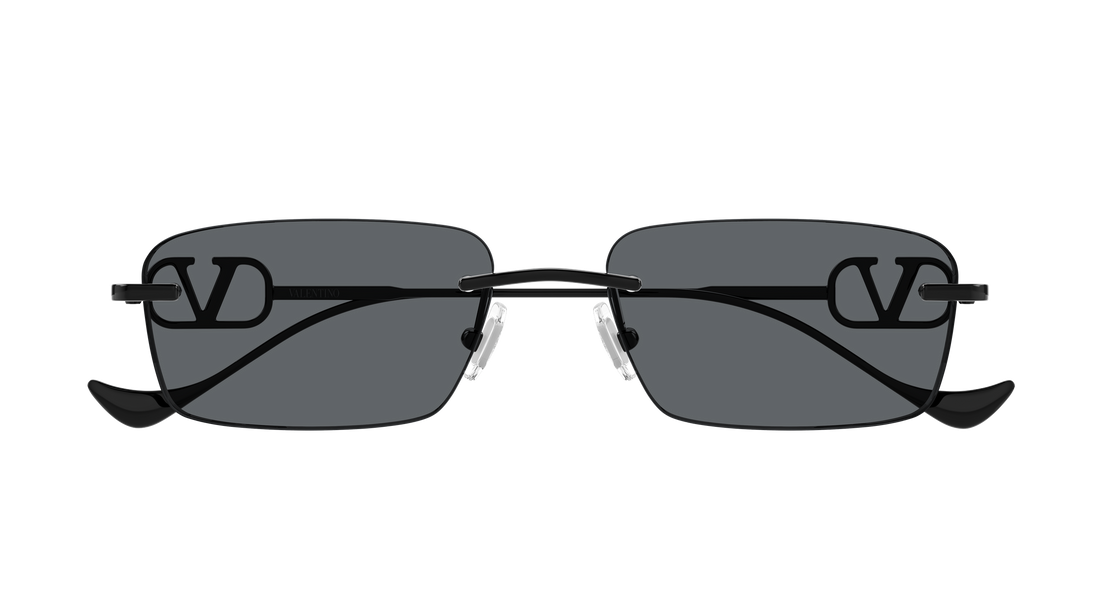 Lunettes de soleil valentino vg0067s 006 negro rectangular / squared femenino taille 55mm - Vue détaillée